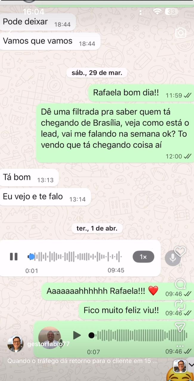 Pacientes chegando de Brasília